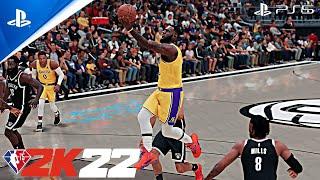 NBA 2K22 [PS5 UHD] Brooklyn Nets vs Los Angeles Lakers | Next Gen Ultra Graphics 4K Gameplay