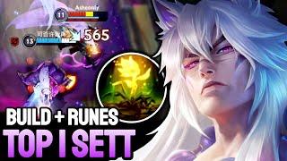 WILD RIFT SETT - TOP 1 SETT GAMEPLAY - MASTER RANKED