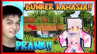 PRANK MOMON DENGAN BUNKER RAHASIA !! MOMON NGAMUK !! Feat @sapipurba Minecraft