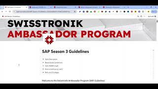 Swisstronik Ambassador Program: All You Need to Know️Swisstronik Airdrop️Swisstronik Testnet