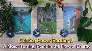 Solstice Power Readings! A Major \turning Point in the Flow of Energy...🪐#pickacardtarot