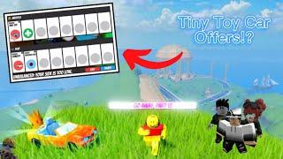 Rating peoples offers for TINY TOY CAR! (Jailbreak Trading  #13)