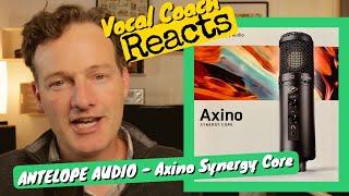 Axino Synergy Core - Vocal Coach REACTS