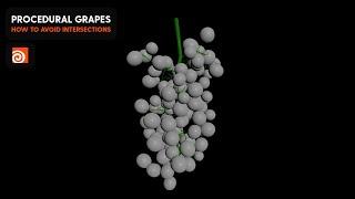 Procedural Grapes and how to avoid intersections