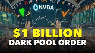 RARE NVDA $1 BILLION DARK POOL PRINT + QQQ BREAKOUT [Trade Setup]