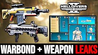 New Warbonds and Weapons LEAKED in Helldivers 2