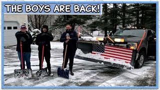 Full Day In The Life - (Residential Snow Plowing)