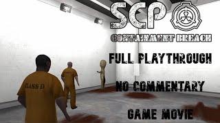 SCP Containment Breach Full Playthrough Game Movie 1080p 60fps