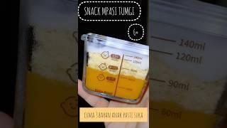 SNACK MPASI TUMGI || SNACK MPASI DINGIN || SNACK MPASI DARI BUAH || BUAH MANGGA MPASI || #food