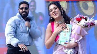 Isha Malviya Promoting Her Show 'LOVELY LOLLA' & Dance On Emiway Bantai Live Performance