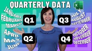 New Way to Sum Monthly Data into Quarters