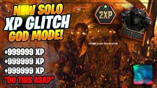 *NEW* SOLO God Mode! XP GLITCH (AFTERPATCH) DO THIS ASAP! INSANE/EASY LEVELS - BO6 Zombies Glitch