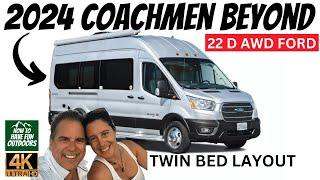 2024 Coachmen Beyond 22D Ford Transit AWD Camper Van RV Walkthrough