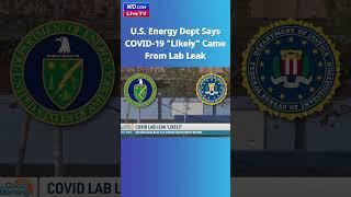 #COVID "Likely" Came from Lab Leak: US Energy Dept. - NTD Good Morning