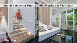 Realistic Vray 4 Material & Render Settings For Interior Scene