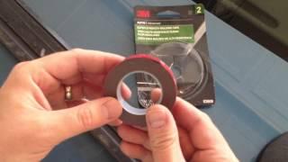 Car door trim how to & tips - 3M Scotch-Mount Molding Tape