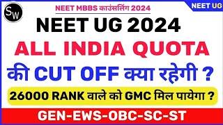 Neet cut off 2024 | Neet cut off 2024 for mbbs government college