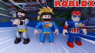 SUPERBOHATEROWIE W JAILBREAKU! - ROBLOX  #449