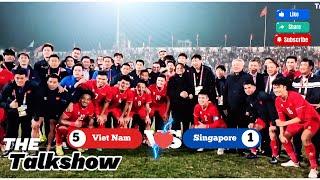 Vietnam Crushes Singapore 3-1 | Xuan Son's Brace & ASEAN Cup Final Berth