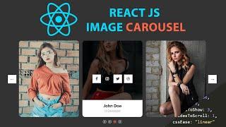 Build An Image Slider Carousel With React js | React Tutorial: Implementing slick slider in React js