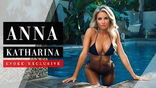 ANNA KATHARINA Black Swimwear Videoshoot | EVOKE Exclusive