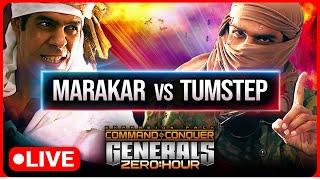 Marakar vs TumStep: Two Armies Each - $50 Challenge | C&C Generals Zero Hour