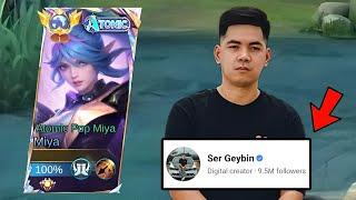 GLOBAL MIYA VS SER GEYBIN IN RANK!! TRASHTALKER?!? (who will win?) Miya Best Build 2024!!!