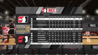 NBA 2K20 The REC Everyone Left Me! DominatorTX Against 5! Fearless & Never Ever Quit!