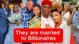 15 Nollywood Actresses Who Married Mega-Rich Billionaire Husbands