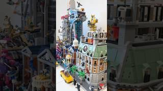 ALL FOUR LEGO Marvel Modular Building Combined