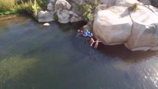 Kern River "Goldledge Campground" Drone footage