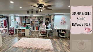 Crafting Studio/Quilt Studio Reveal & Full Tour