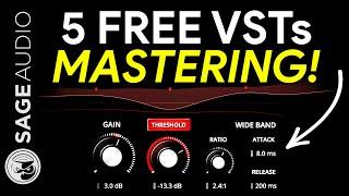 5 FREE VST Mastering Plugins