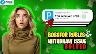 Bossfor Rubles Mining site | Bossfor.pw Rubles Withdraw Issue Solved | Ruble Earning Sites Today