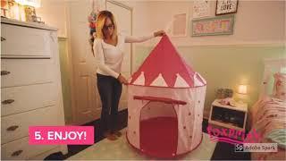 FoxPrint Princess Castle Play Tent