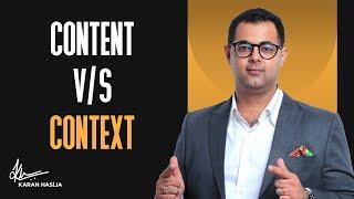 Context vs Content?