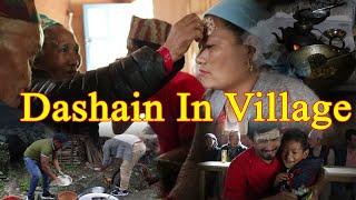 Dashain Festival In My Village || Rural Peoples life in Nepal || Culture of Nepalese ||