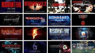 All Resident Evil Title Voices & Biohazard Voices (1996-2023)