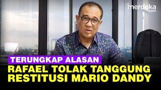 Kini 'Melarat', Alasan Rafael Alun Tolak Tanggung Bayar Restitusi Mario Dandy