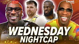 Unc & Ocho react to LeBron, Luka & Lakers taking on Jazz + Aaron Rodgers NFL future | Nightcap