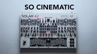 Solar 42: A unique cinematic drone synthesizer