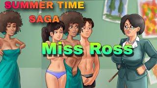SUMMER TIME SAGA-Miss Ross complete story #walkthrough #art class