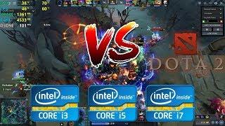 Intel Core i3 vs i5 vs i7 | Dota 2 - Gaming Performance [4th gen]