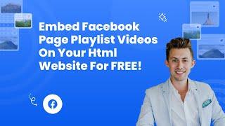 How To Embed Facebook Page Playlist Videos On Html? #embed #facebook #playlistvideos #html #widget