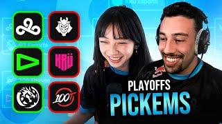 Pipluptiny and TcK VCT Playoffs PICKEMS