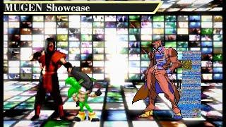 MUGEN Showcase - Ermac & Ashura vs Down & MissingNo