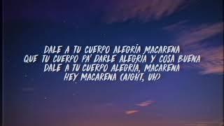 Tyga-Ayy Macarena  (Lyrics)