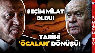 Erdoğan ve Devlet Bahçeli'den Tarihi 'Öcalan' Dönüşü! Nereden Nereye...