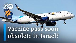 Israel limits Covid vaccine pass requirements in public | DW News