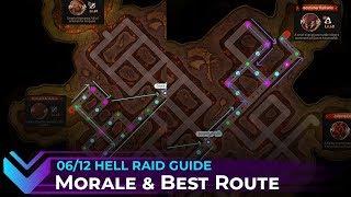 [Hell Raid] Morale Mechanics & Optimal Route Guide // Epic Seven